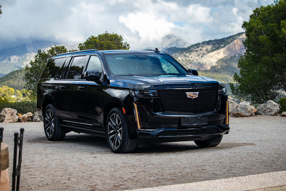 Frankfort to O'Hare Limo executive SUV en route to O'Hare International Airport