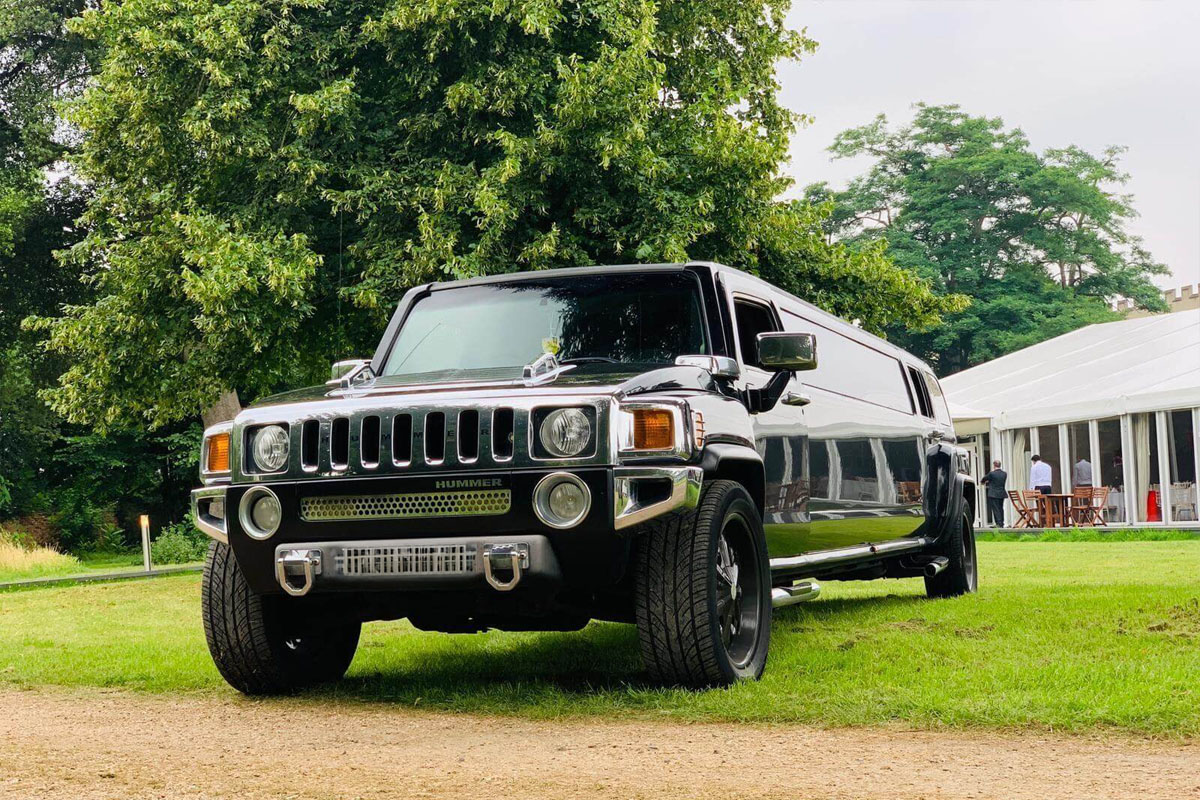 Hummer Limousine Frankfort IL Limo Service Elegant white Hummer stretch limousine available through Frankfort IL Limo Service.